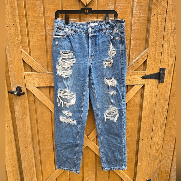 Garage Denim Ex-boyfriend Jeans - Picture 1 of 3
